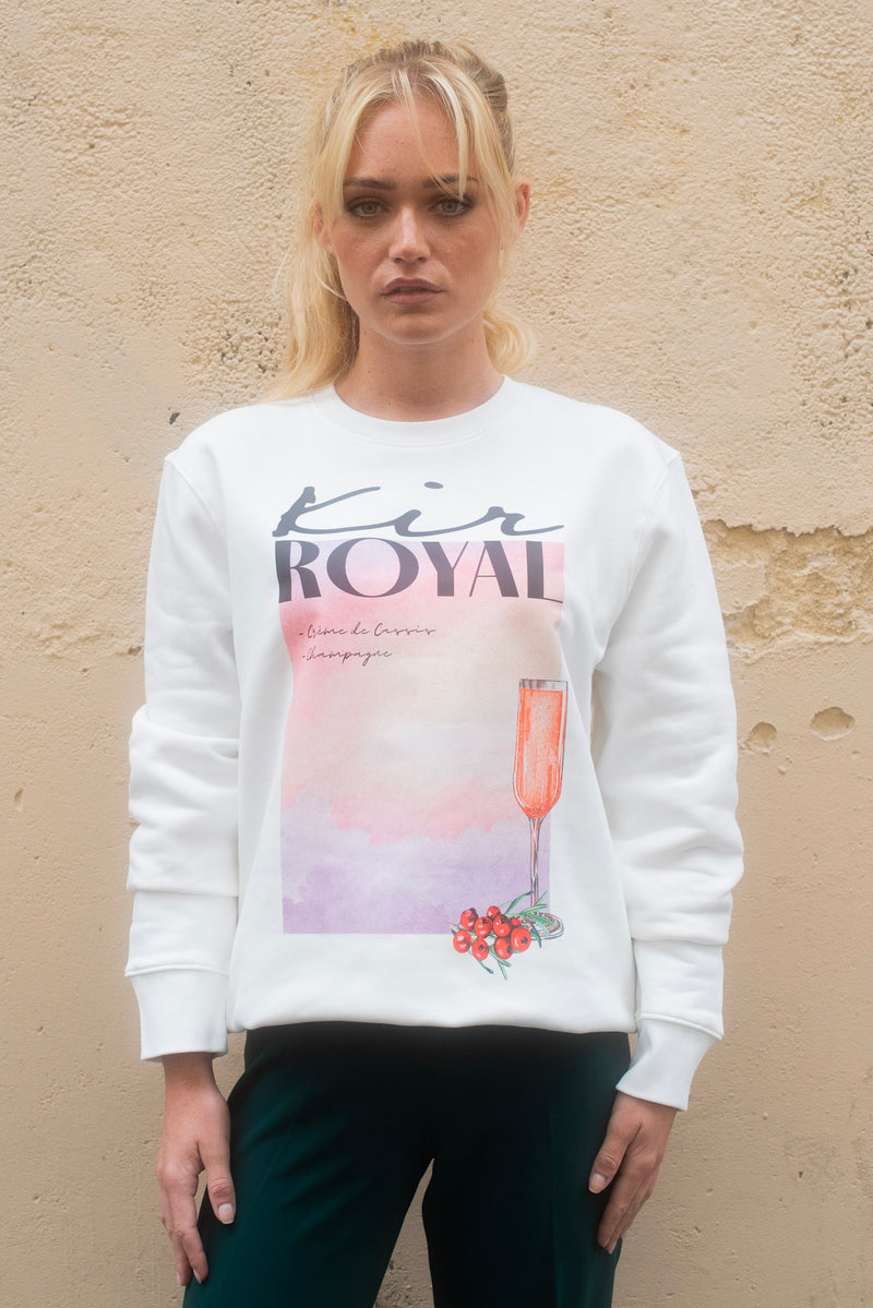 Kir Royal Sweater - White 