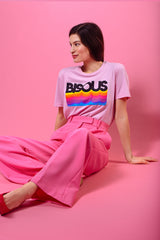 Bisous T-Shirt - Rose