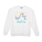 PING PONG COLLECTION: SWEATER white