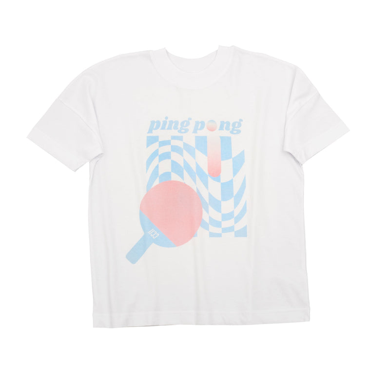 PING PONG COLLECTION SHIRT white