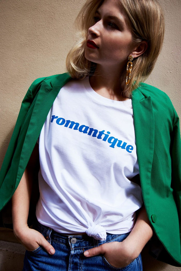 BONJOUR BEN romantique T-Shirt - white