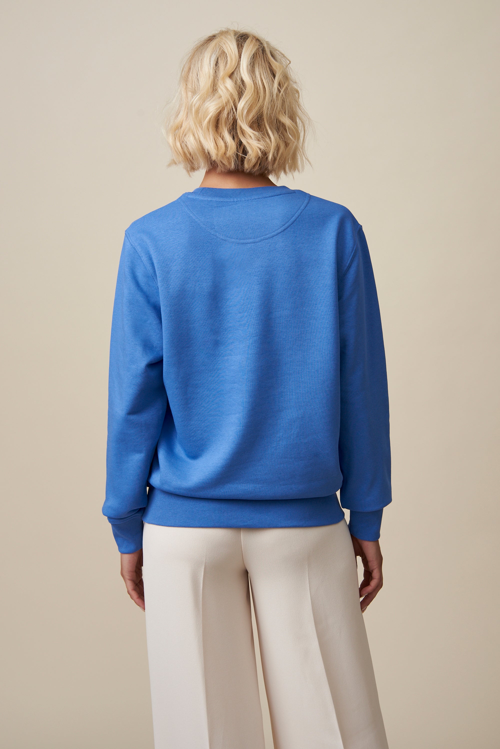 La Destinée Sweatshirt - Blau/Weiß