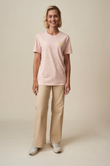 La Folie T-Shirt - orange-pink-meliert / neongelb