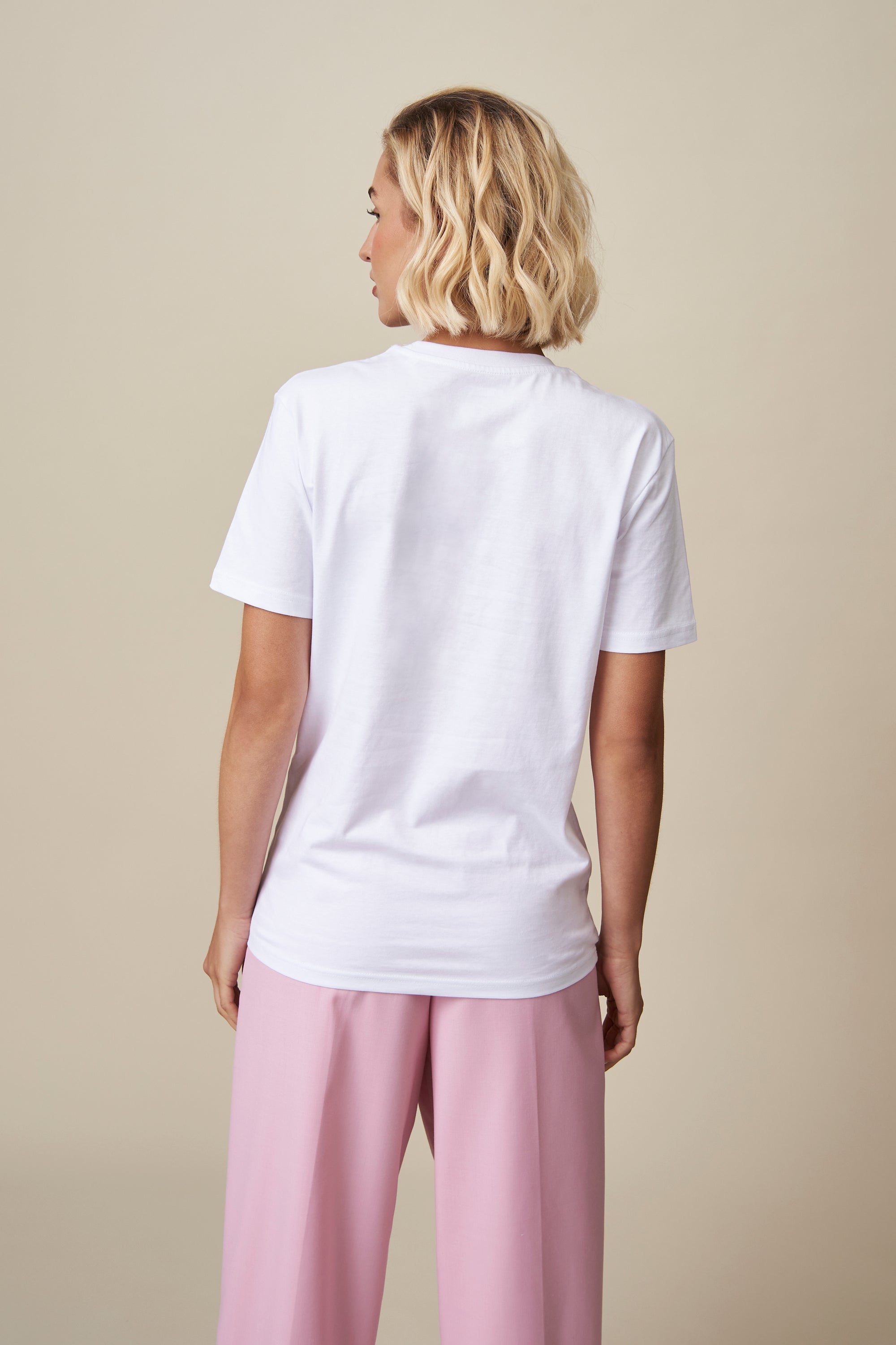 Loulou T-Shirt - Weiß / Pastell
