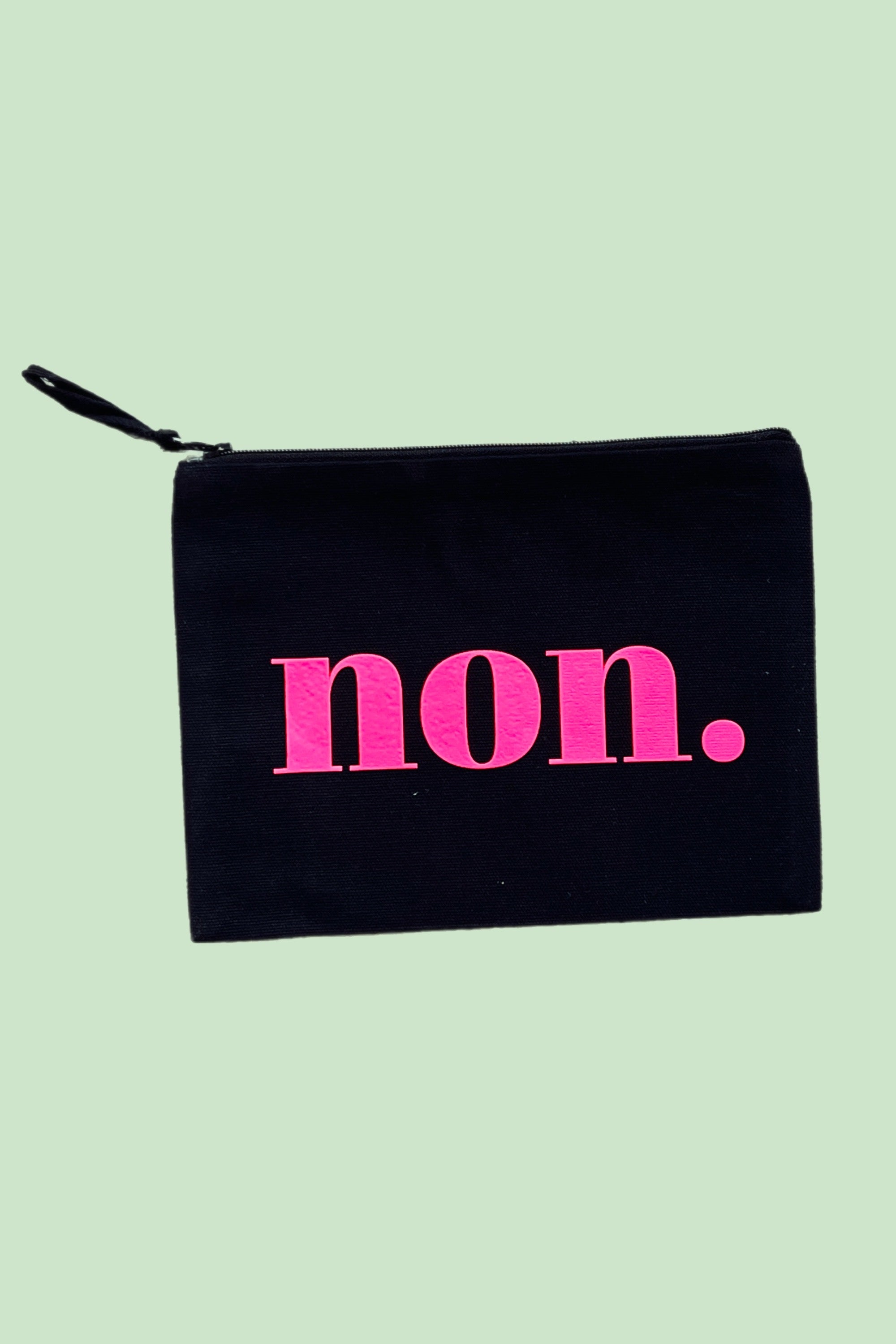 Allez-Hop! Cosmetic Bag - Beige/Neon 