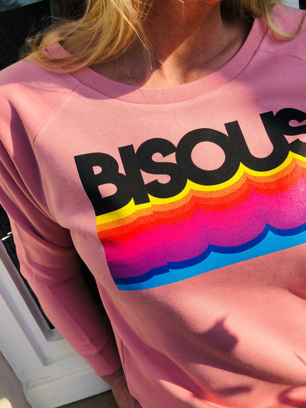 Bisous Sweater - Rose