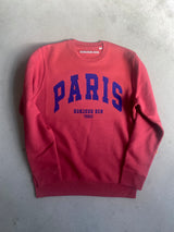 Paris Sweatshirt - Bordeaux/Blau