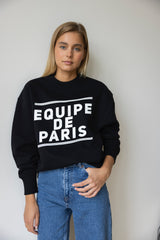 Equipe de Paris Sweater - Black/White