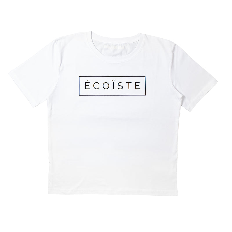 Écoïste T-Shirt - Weiß/Schwarz
