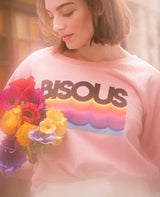 Bisous Sweatshirt - Rosa