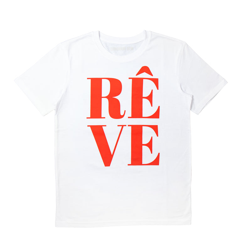 Rêve T-Shirt - White/Red 