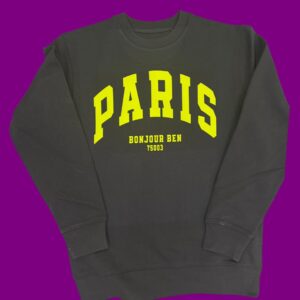 IMG_4942 Paris Sweater – grau/ neongelb