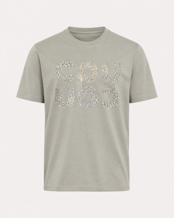COU COU T-Shirt Salbei / Leoprint