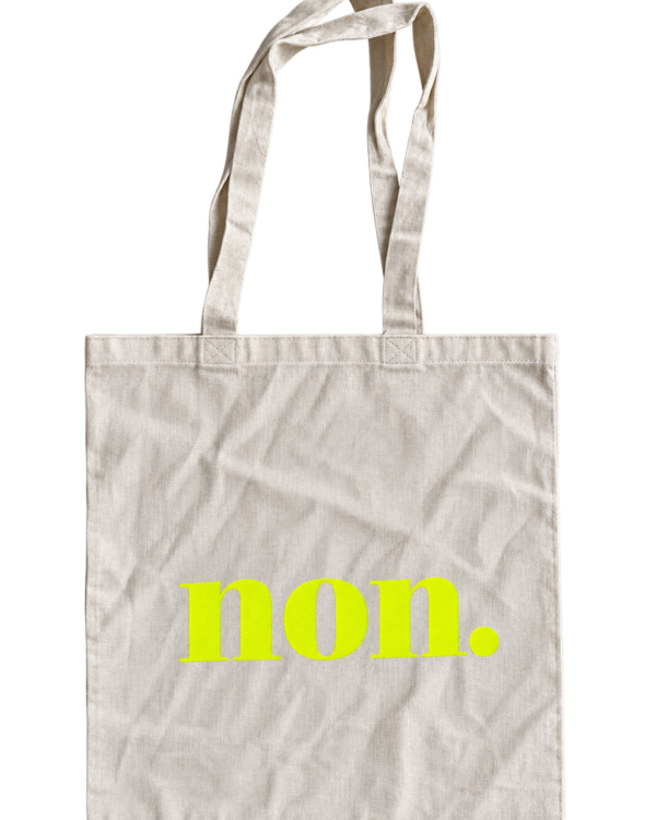 non. Shopping Bag – Gelb