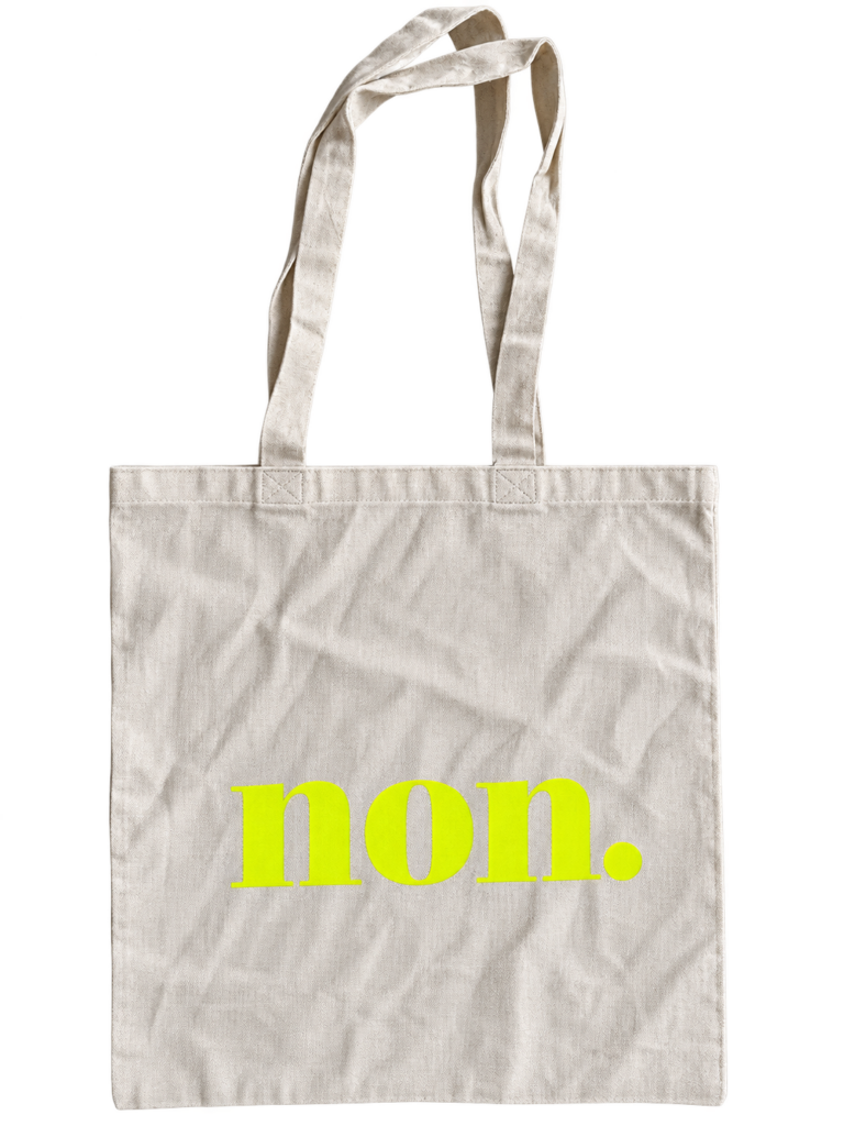 non. Shopping Bag – Gelb