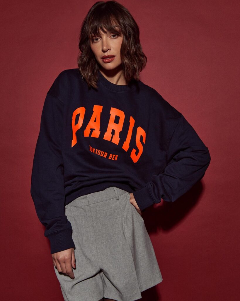 Parisian Chic Wrapped in Warmth 🤍Availablr in 4 different colors • • • #SweaterWeatherChic #FashionRevolution #ModeMagnifique #ParisianElegance #FrenchFashionFinesse #ParisianGlamour #TheParisEdit23 #bonjourben #sustainability #sustainablefashion